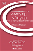 A-Maying, A-Playing Three-Part Treble choral sheet music cover